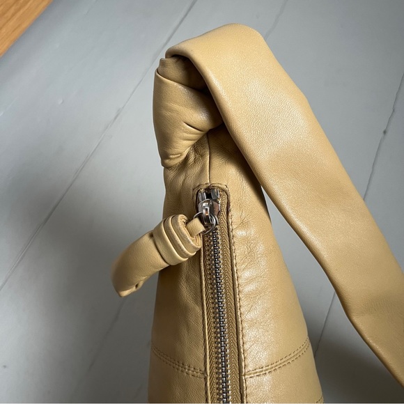 Lemaire croissant tan butter yellow bag - Picture 3 of 8